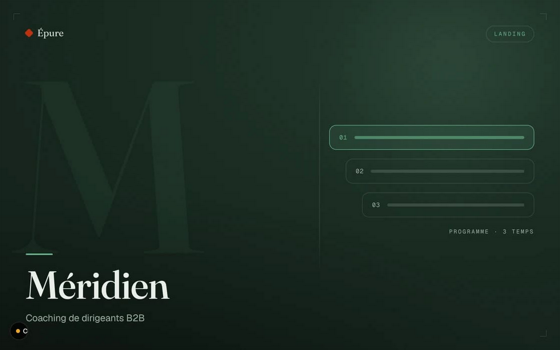 Méridien — Coaching de dirigeants